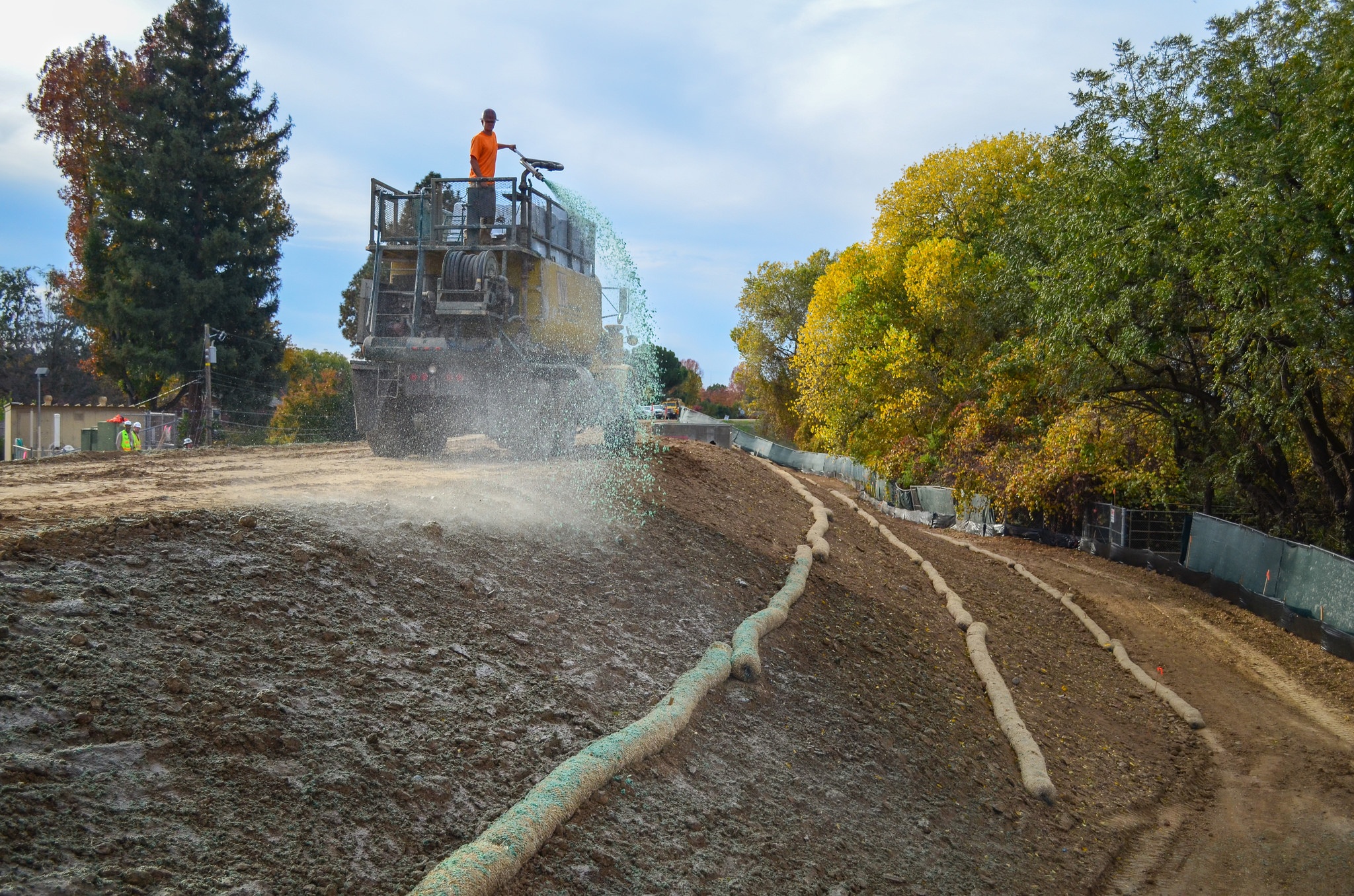 Hydroseeding